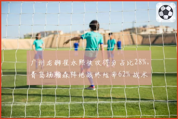 广州龙狮崔永熙快攻得分占比28%，青岛杨瀚森阵地战终结率62% 战术角色差异