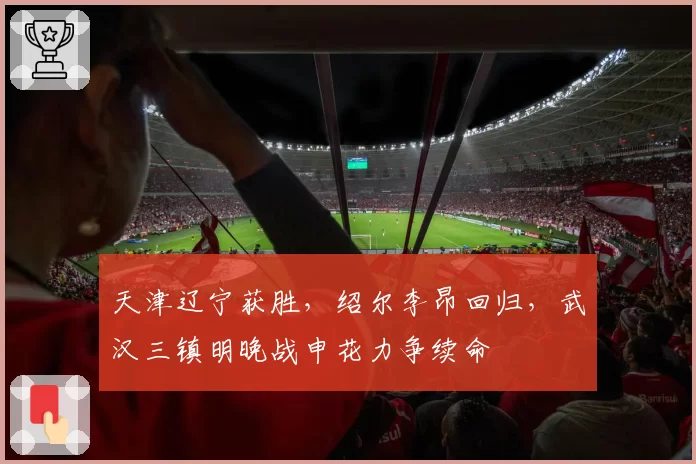天津辽宁获胜,绍尔李昂回归,武汉三镇明晚战申花力争续命